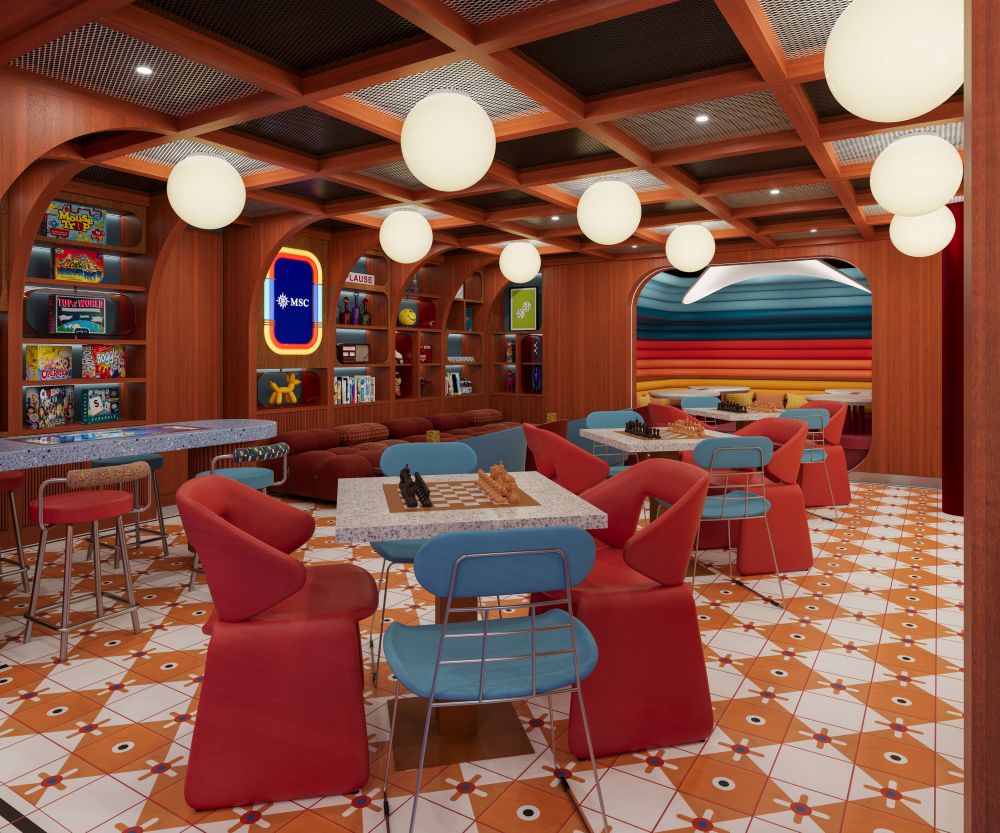 MSC World Atlantic 12/18/2027 8 nights ITIN DESC: Port Canaveral,Ocean Cay,Grand Turk Island,Puerto